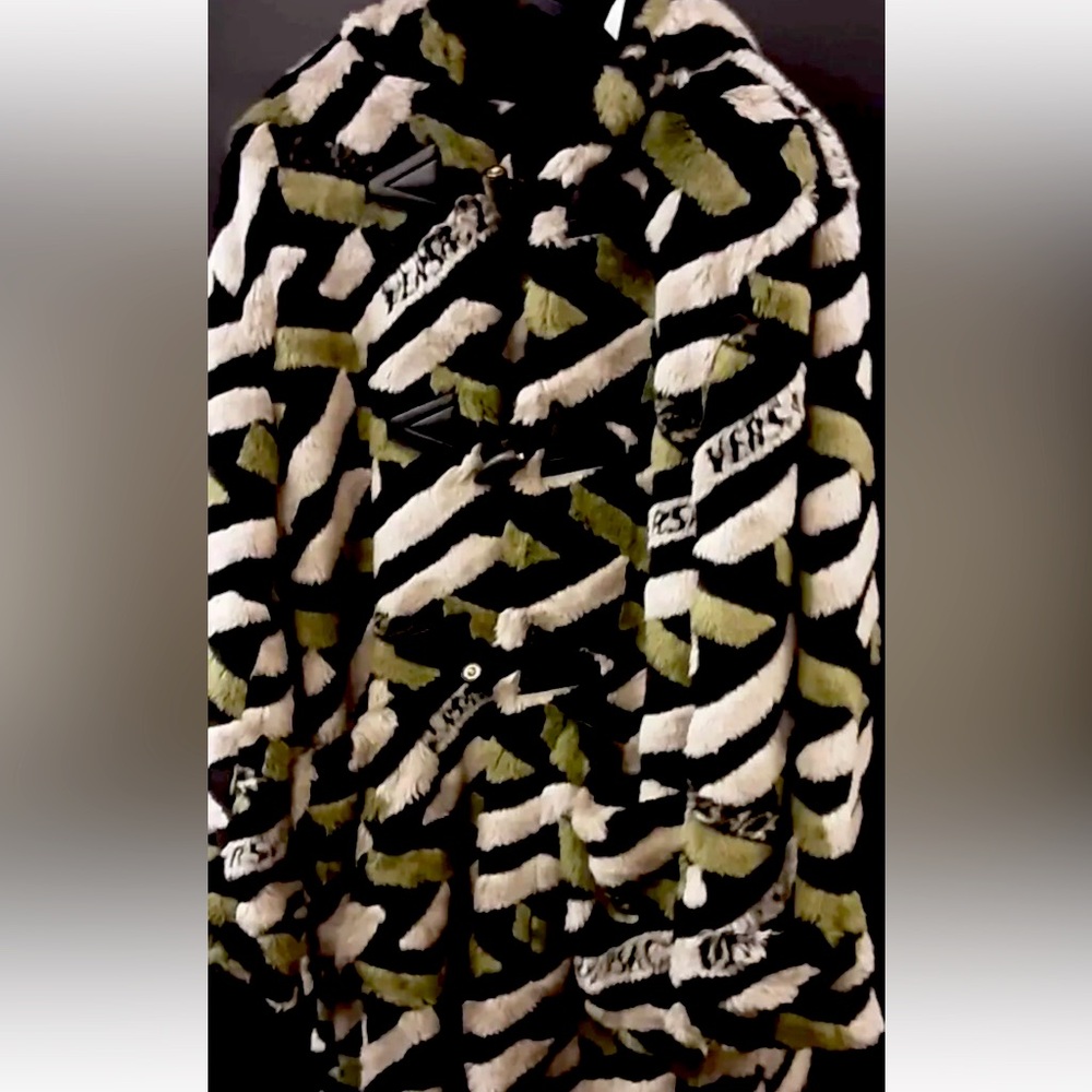 Versace La Greca Coat